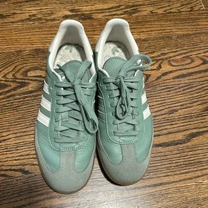 ADIDAS SAMBAS GREEN/WHITE